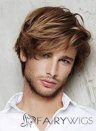 8 Inch Brown Capless 100 Indian Remy Hair Mens Wigs Haircuts For Men Mens Hairstyles Boy Hairstyles