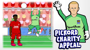 Var saved jordan pickford's blushes vs. Pickford Charity Appeal Liverpool Vs Everton 1 0 Howler Origi Goal 2018 Youtube