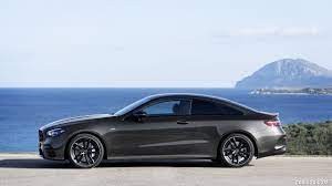 Diamond black metallic/phantom black metallic. 2021 Mercedes Amg E 53 Coupe Color Graphite Grey Metallic Side Caricos