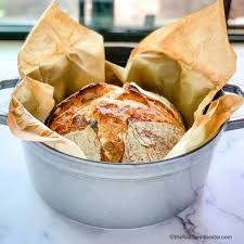 Sift together 2 cups flour and baking powder, and beat into. Easy Overnight Sourdough Bread Recipe The Feathered Nester