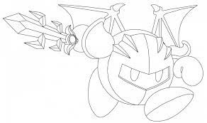 Dark meta knight coloring pages. Meta Knight Coloring Pages To Print Coloring Home