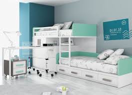 La sua altezza rappresenta un notevole risparmio di spazio, tanto più se include, oltre al letto aggiuntivo, una scrivania, un cassetto sotto il letto o un armadio. Cama Tren Escritorio Muebles Ros Letto Contenitore Camere Moderne Per Bambini Spazi Loft
