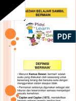 Mari bermain sambil belajar bersama baba, lili dan tata yuk! Kaedah Belajar Sambil Bermain