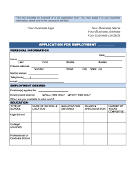 Recruiters are expected to look for profiles strongly related to technology skills in the coming months. 50 Free Employment Job Application Form Templates Printable á… Templatelab