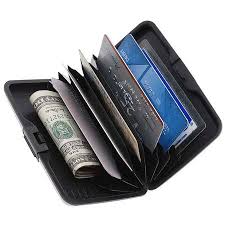 Credit card payment using wallet. Personalized Aluma Wallet Credit Card Holder Forevergifts Com