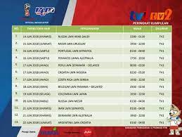 Setelah pagelaran akbar piala dunia 2018, jadwalpialadunia.net akan kembali hadir memberikan informasi terbaik bagi para pecinta judi bola. Jadual Piala Dunia 2018 Di Tv1 Tv2 Peringkat Kumpulan Yusufultraman Com