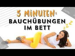 Für die vierte übung brauchst du ursprünglich einen medizinball. 5 Minuten Bauchubungen Im Bett Youtube Bauch Weg Ubungen Bauchworkout Bauch Weg
