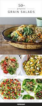 50 Gorgeous Grain Salads You Ll Want To Pack For Lunch Whole Food Recipes Grain Salad Recipes Salad Recipes