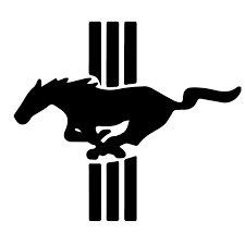 See more ideas about mustang, ford mustang logo, ford mustang. Ford Mustang Logo 1 Color Sticker