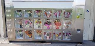 Man braucht spontan einen einzigartigen blumenstrauß aber alle floristen haben geschlossen? Verkaufsautomaten