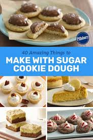Toasting the flour in the oven makes it safe to eat, and four fun recipe variations (like a triple chocolate chunk version) let you customize it to your taste. 35 Fun Ways To Use Sugar Cookie Dough Sugar Cookie Dough Betty Crocker Sugar Cookies Sugar Cookie Dough Recipe