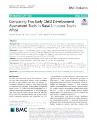 The children's center accepts families participating in the illinois department of human services subsidized child care program. Pdf Comparing Two Early Child Development Assessment Tools In Rural Limpopo South Africa