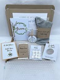 If you're a bride and you're wondering, do brides give grooms gifts?, the answer is yes! and we have some great groom gift ideas for you! Groom Gift Set From Bride Personalised Night Before Wedding Gift Box Gifts Man 9 00 Picclick Uk