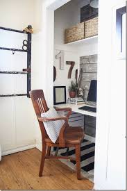 Maybe you would like to learn more about one of these? Get Organized In A Small Space With A Cloffice Office Closet The Happy Housie