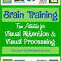 Visual perception activities for adults from ourjourneywestward.com