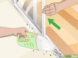 An added benefits is baking soda's alkali property to neutralize acids in odors allowing it to eliminate strong, unwanted smells. 3 Ways To Clean Sliding Glass Door Tracks Wikihow