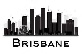 Brisbane City Skyline Silhouette City Skyline Silhouette Skyline Silhouette Skyline Drawing