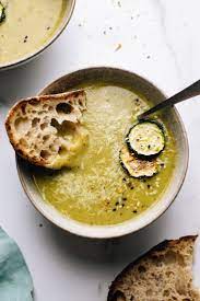 Creamy Parmesan Zucchini Soup Recipe Zucchini Soup Zucchini Soup Recipes Creamy Zucchini Soup