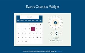 Events Calendar Widget Flat Responsive Widget Websablon Https W3layouts Com Preview L Events Calendar Widge Calendar Widget Event Calendar Calendar