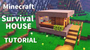 Minecraft] How to build a survival base using only stone and  wood.[tutorial] - YouTube