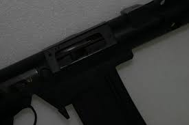 A variant of the sterling submachine gun was manufactured in the 7.62×51mm nato calibre. Sterling 7 62 Automatic Rifle Project Uk