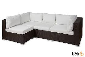 Poly rattan garnitur sitzgruppe rattanmobel sofa mobel garten grau b ware forlife24 com. Rattan Mobel Rattan Sofa 4 Personen