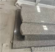 China Pink Granite Tombstone，G664 Granite Monument from China -  StoneContact.com
