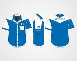 Cara membuat desain baju di coreldraw. Sribu Office Uniform Clothing Design Desain Kemeja Kerja