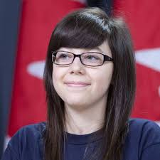 Double-lung transplant recipient Helene Campbell dances