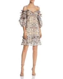 Aqua Balloon Sleeve Ruffled Floral Dress 100 Exclusive Women Dresses Bloomingdale S Floral Dress Summer Dress Inspiration Casual Dresses For Women