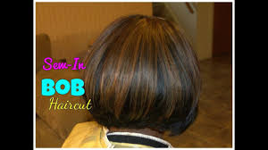These 85 celebrities with bobs will convince you: Bob Haircut Sew In Weave Tutorial Youtube