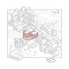 Axonometric Madness On Instagram Axonometric Drawing By Yiarc And Kopeliovitch - Get Featured Axo_madness Axo_ma Axonometric Drawing Axo Office Building