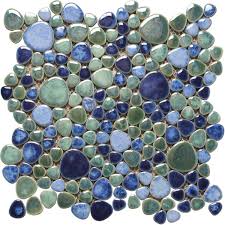 Keramik Mosaik Fliesen Kiesel Optik Silex Azzuro Ebay Mosaik Fliesen Mosaiksteine