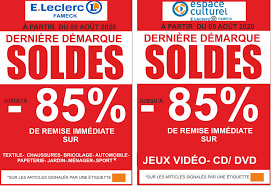 Soldes Top Depart Des Demain Mercredi E Leclerc Fameck Facebook