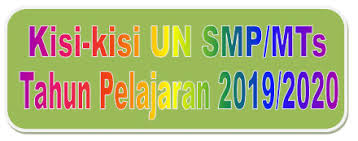 Kisi Kisi Ujian Nasional Smp Tahun Pelajaran 2019 2020 Mgmp Ips Indramayu
