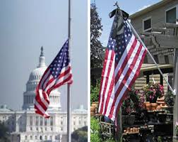 Since only ships have masts. How To Display The Us Flag At Half Staff At Home Ncw Veterans Info