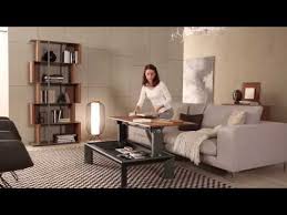 Available with tempered glass top and lacquered steel frame. Multifunctional Coffee Table Metrino Ozzio Italia Youtube