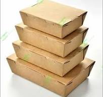Rectangular Paper Food Container