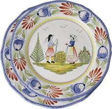 H B Henriot Faience Love For A French Country Kitchen Quimper Faience De Quimper Faiencerie