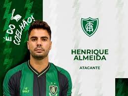 Atacante Henrique Almeida, ex-Botafogo e São Paulo, reforçará o América-MG 