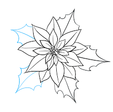 Maybe you would like to learn more about one of these? How To Draw A Poinsettia Really Easy Drawing Tutorial Easy Drawings Drawings Flower Drawing