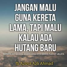 Takpelah, saya continue guna kereta tu walau mahal sebab masa arwah pergi, kereta baru beli setahun. Aliemoderno Aliemoderno Twitter