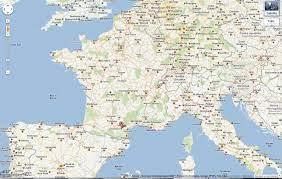 La carte verte (certificat international d'assurance. Carte Routiere France Italie Vacances Guide Voyage