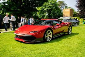 The ferrari sp38 deborah one off has been unveiled. Deborah Red Ferrari Sp38 Shines In Concorso D Eleganza Villa D Este Live Photos Autoevolution