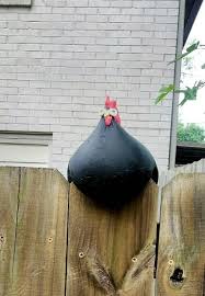 Roosters Concrete Statues Fence Decor Chicken Decor Patio Decor Porch Decor Sitting Rooster Cement Statue Concrete Rooster In 2020 Zaun Dekorationen Zaun Selbstgemacht Selbermachen Beton