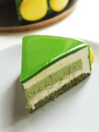Entremet Au Yuzu Et The Matcha Bio Kumiko Matcha Gateau Au The Matcha Gateau Vert Gateaux Et Desserts