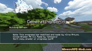 Everything is circles in this minecraft world. Circle Shaders Pe V11 For Mcpe 1 17 11 1 16 221 Ios Android
