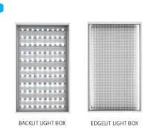 Edge lit vs Backlit Light Boxes | DSA Signage