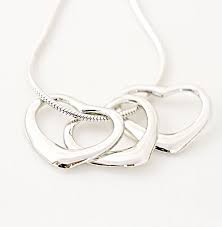 You'll receive email and feed alerts when new womens jewellery 18th 21st 30th 40th 50th personalised bracelets birthday gifts. 30th Birthday Silver Hearts Necklace By Sophie Jones Jewellery Notonthehighstreet Com