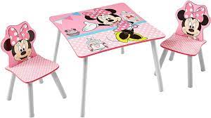 Sold by omarigoods an ebay marketplace seller. Disney Minnie Mouse Kids Table And 2 Chair Set By Hellohome Amazon Co Uk Home Kitchen